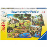 Animals - 3x49 Piece Puzzles