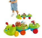 Swirling-ball pull along bug