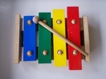 Wooden xylophone