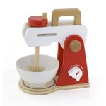 Wooden Mixer and Eggs