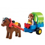 Playmobil 1-2-3 Horses
