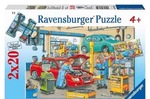Service Station - 2 x 20 piece puzzles