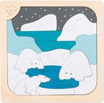 Freezing and Scorching Double Layer Puzzle