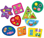 9 x Shape and Number Puzzles