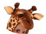 Giraffe - Hood and Tail Dress Up