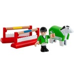 Brio Horses and Police Train Set