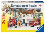 Fire Fighters - 2 x 20 piece puzzles
