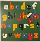 Lowercase Alphabet Board