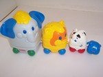 Nesting Animal Train
