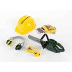 Bosch Chainsaw and Helmet