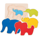 Elephant Layered Puzzle