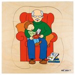 Grandfather - Layered Puzzle