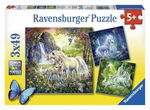 Beautiful Unicorns 3x49 Puzzles