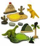 Wooden Dinosaur Set