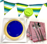 Zero Waste - Reusable Party Plates Set