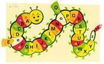 Caterpillar ABC Puzzle