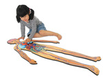Human Body with Organs Floor Puzzle