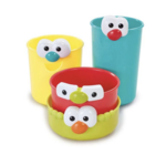 Funny Faces Bath Beakers