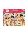 Explore 24 African Animals Puzzle