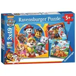 Paw Patrol - 3x49 Piece Puzzles