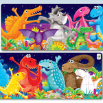 Colour Dancing Dinos Puzzle