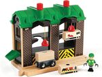 Brio Train Set with Cargo Warehouse