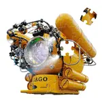 Jago Submarine - Glow In The Dark Puzzle