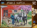 500 piece Puzzle - Stable Mates Back in the Harness