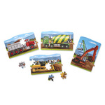 4-in-1 Linking Construction Puzzle