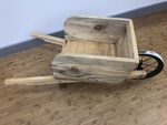 Wooden Wheelbarrow