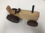 Wooden Tractor