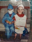 Nurse & Surgeon Costumes with Medical Kit