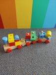 Wooden Train Block Set