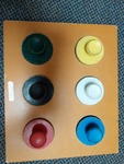 Colour Knob Board Puzzle