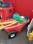 Outdoor Gardening/Sand Set with Wheelbarrow
