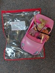 Pink Barbie Car with Dolls
