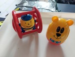Humpty Dumpty Roller and Fisher Price Wobbly Bear