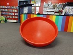 Giant Red Spinning Dish