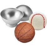 3D Sports Ball Cake Tin