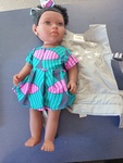 858: A'Bebi Doll with Baby Carrier