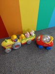 Tune Tractor & Fisher Price Car Set