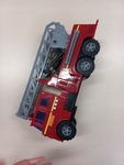 Red fire truck