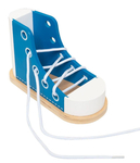 Wooden Lacing Shoe