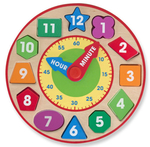 Shape Sorting Clock