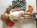 Doll - Our Generation roller blading