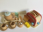 Make me Iconic Tea set and Toaster