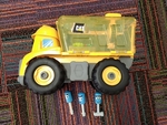 Yellow CAT construction truck