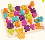 Alphabet wooden jigsaw puzzle