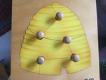 FIVE LITTLE BEES JIGSAW PUZZLE