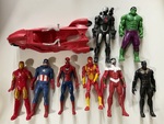 BOX OF ACTION FIGURES